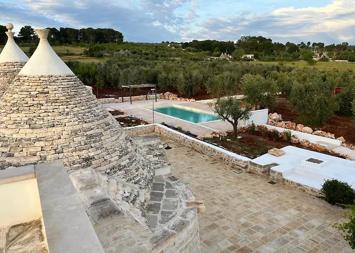 Luxury Trulli Di Giulia, Exclusive With Private Pool In Valle D'itria, Puglia Ostuni