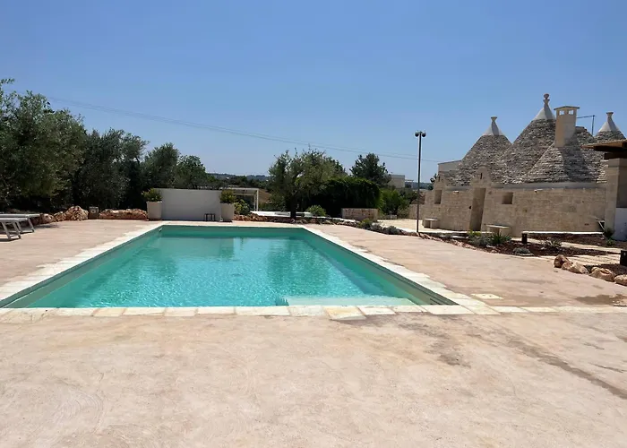 Luxury Trulli Di Giulia, Exclusive With Private Pool In Valle D'itria, Puglia Ostuni